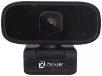 Вебкамеры Oklick Камера Web Оклик OK-C015HD черный 1Mpix (1280x720) USB2.0 с микрофоном