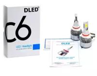 Светодиодная автомобильная лампа HB3 9005 DLED C-SIX (Комплект 2 лампы.)