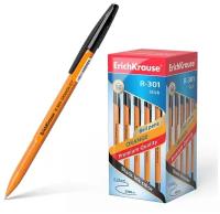 Ручка шариковая ErichKrause R-301 Orange Stick 0.7, цвет чернил черный (в коробке по 50 шт