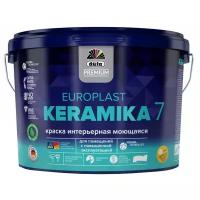 Краска акриловая Dufa Premium Europlast Keramika 7 матовая белый 9 л 13.7 кг