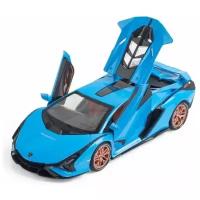 Легковой автомобиль Lamborghini Sian 1:24, синий