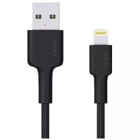 Кабель AUKEY USB-A to Lightning Cable Mfi Certified Nylon Braided 2 м (Online Package)