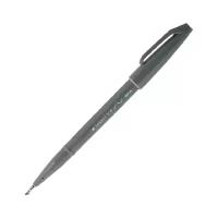 Pentel Брашпен Brush Sign Pen Touch (SES15C), серый, 10 шт