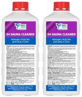 DEC PROF 54 SAUNA CLEANER Моющее средство для бань и саун (1л), набор из 2 шт