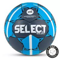 Гандбольный мяч Select Solera IHF-3 серый/синий