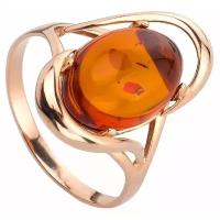 Кольцо Amberprofi, янтарь