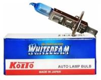 Лампа высокотемпературная Koito Whitebeam H1 12V 55W (100W) 4200K (уп. 1 шт.) арт. 0751W