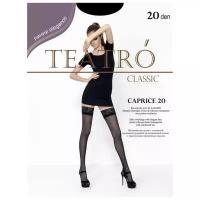 Чулки TEATRO Caprice, 20 den, размер 3, черный