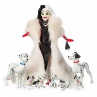 Кукла Disney Cruella De Vil and Dalmatians Doll Set - Disney Designer Folktale Series - Limited Edition (Дисней Круэла де Виль Лимитированная серия)