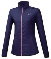 Куртка беговая Mizuno 2019-20 Hineri Pouch Jacket (W) Astral Aura (US:S)