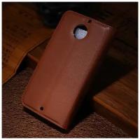 Чехол с визитницей для Motorola Moto X gen 2 (коричневый)