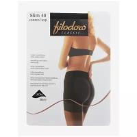 Колготки Filodoro Slim Control Top, 40 den, размер 3, бежевый, бесцветный