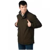 Куртка INDACO FASHION, размер 54, хаки