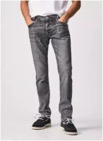 Джинсы мужские, Pepe Jeans London, артикул: PM206325, цвет: серый (VZ6), размер: 32/32