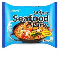 Лапша быстрого приготовления Samyang Seafood party, 125 г