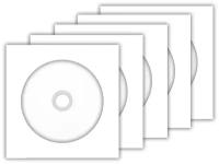 Диск DVD-R Ritek 4,7Gb 16x Printable Ritek, в бумажном конверте с окном, 5 шт