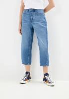 Джинсы широкие Pepe Jeans, размер 28, голубой
