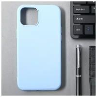 Чехол Activ Full Original Design, для Apple iPhone 12 Pro Max, силиконовый, голубой