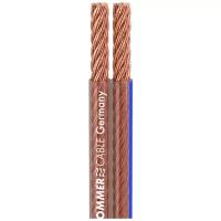 Кабель акустический Sommer Cable 400-0400 SC-Twincord Transparent, 1 м