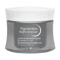 Bioderma Осветляющий обновляющий ночной крем для лица Pigmentbio Night Renewer 50мл