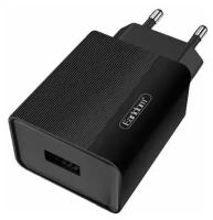 Зарядное устройство 1 USB 5В-2.1А, для телефона с кабелем Type-C, адаптер сетевой, блок питания на Андроид