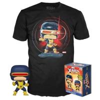 Фигурка Funko POP and Tee: Marvel 80th: First Appearance: Cyclops с футболкой (L) 47364