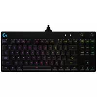 Игровая клавиатура Logitech G Gaming PRO Logitech GX Blue, black, английская, 1 шт