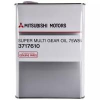 MITSUBISHI Масло трансмиссионное Mitsubishi Diaqueen Super Multi Gear Evo viii 6mt, 75W-85, синтетическое, 4L 3717610