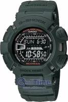 Наручные часы CASIO G-Shock G-9000-3V, хаки, зеленый