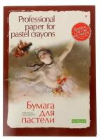 Бумага для пастели А3, 20 листов 'Профессиональная серия', 150 г/м2