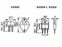 Транзистор КП809А-2 (IRF340)