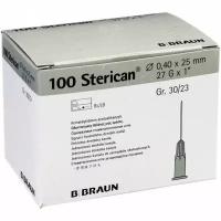 Игла инъекционная B. Braun Sterican 27G (0,40 х 25) упаковка 100шт