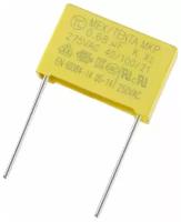 Х2 конденсатор 0.68 мкФ 275 В (AC), шаг контактов 15 мм
