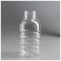 Бутылка одноразовая «Бочонок», 300 мл, горлышко d=3,3 см, без крышки, цвет прозрачный (100шт.)
