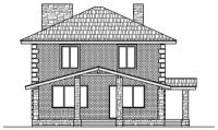 Проект газобетонного дома Catalog-Plans-40-04DF (165,18кв. м, 10,3x9,8м, газобетон 400)