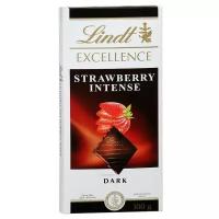 Lindt Шоколад Lindt Excellence темный с клубникой (100 г)