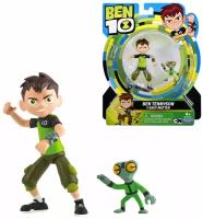 Фигурка Бен 10 Бен и гуманоид Грей Меттер Ben 10 Ben Tennyson & Grey Matter 76101