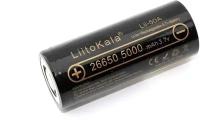 Аккумулятор типа 26650 Li-Ion LiitoKala Lii-50A 5000mAh, 3.7V