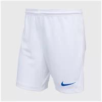 Шорты игровые подростковые Nike Dry Park III NB BV6865-104, р-р 147-158 см, Белый