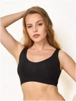 Топ Intimidea Comfortbra tulle Bodyeffect, nero (черный), 4-L/XL