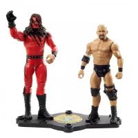 Фигурки Стив Остин (Steve Austin) и Кейн (Kane) - рестлеры Wrestling WWE, Mattel