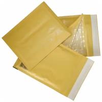 Конверт - пакеты с прослойкой из пузырчатой пленки (170х225 мм), крафт - бумага, отрывная полоса, комплект 10 шт
