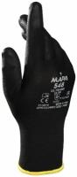 Перчатки нейлоновые MAPA Ultrane 548, полиуретановое покрытие (облив), размер 8 (M), черные, 2 шт