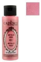 Акриловая краска Cadence Metallic Paint. Sugar Pink-207