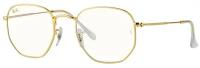 Солнцезащитные очки Ray-Ban 3548 9196BF Hexagonal Blue Light Clear