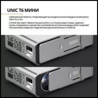 UNIC T6 Мини-проектор 1920x1080 Full HD, светодиодный,3D, Android, Wi-Fi, для кино и игр