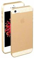 Чехол Chic Case для Apple iPhone 5/5S/SE, золотой, Deppa 85291