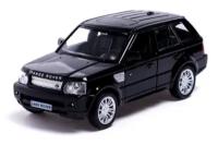 Машина металлическая LAND ROVER RANGE ROVER SPORT,1:32, открываются двери, инерция, цвет чёрный