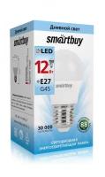 Светодиодная (LED) Лампа, Smartbuy G45-12W/4000/E27