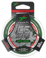 Леска Intech Ice Khaki moss green 0,10, 50 м